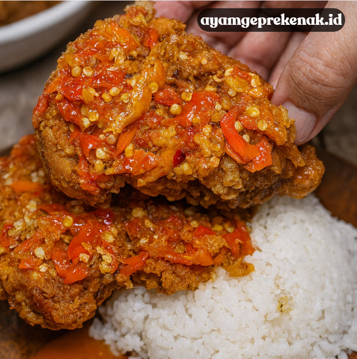 Savory Geprek Delight on Jeruklegi Road: A Flavor That Touches the Soul